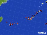 沖縄地方のアメダス実況(気温)(2015年07月02日)