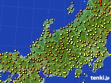 2015年07月02日の北陸地方のアメダス(気温)