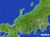 2015年07月03日の北陸地方のアメダス(降水量)