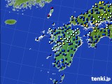 九州地方のアメダス実況(日照時間)(2015年07月03日)