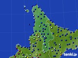2015年07月04日の道北のアメダス(日照時間)