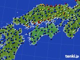 2015年07月05日の四国地方のアメダス(日照時間)
