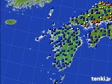 九州地方のアメダス実況(日照時間)(2015年07月05日)