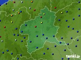 群馬県のアメダス実況(日照時間)(2015年07月05日)