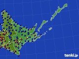 2015年07月05日の道東のアメダス(日照時間)