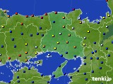 2015年07月05日の兵庫県のアメダス(日照時間)