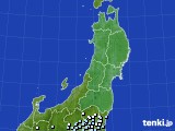 東北地方のアメダス実況(降水量)(2015年07月06日)