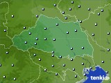 埼玉県のアメダス実況(降水量)(2015年07月06日)
