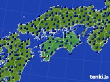 2015年07月07日の四国地方のアメダス(日照時間)
