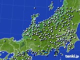 2015年07月08日の北陸地方のアメダス(降水量)