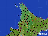 道北のアメダス実況(日照時間)(2015年07月10日)