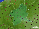 群馬県のアメダス実況(日照時間)(2015年07月10日)
