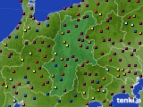 長野県のアメダス実況(日照時間)(2015年07月10日)