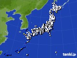 アメダス実況(風向・風速)(2015年07月12日)