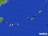 沖縄地方のアメダス実況(風向・風速)(2015年07月15日)