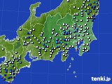 2015年07月16日の関東・甲信地方のアメダス(降水量)