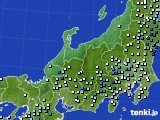 北陸地方のアメダス実況(降水量)(2015年07月16日)