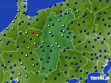 長野県のアメダス実況(日照時間)(2015年07月16日)