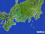 2015年07月17日の東海地方のアメダス(降水量)