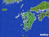 九州地方のアメダス実況(降水量)(2015年07月20日)