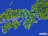 近畿地方のアメダス実況(日照時間)(2015年07月23日)