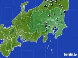 2015年07月24日の関東・甲信地方のアメダス(降水量)