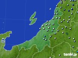 新潟県のアメダス実況(降水量)(2015年07月24日)