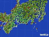 東海地方のアメダス実況(日照時間)(2015年07月24日)