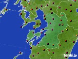 熊本県のアメダス実況(日照時間)(2015年07月24日)