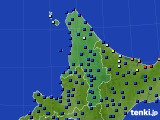 道北のアメダス実況(日照時間)(2015年07月25日)