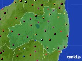 福島県のアメダス実況(日照時間)(2015年07月26日)