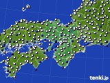 近畿地方のアメダス実況(風向・風速)(2015年07月26日)