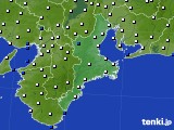 三重県のアメダス実況(風向・風速)(2015年07月26日)