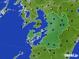 熊本県のアメダス実況(日照時間)(2015年07月27日)