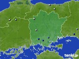 岡山県のアメダス実況(降水量)(2015年07月28日)