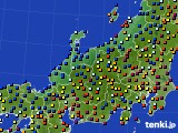 2015年07月28日の北陸地方のアメダス(日照時間)