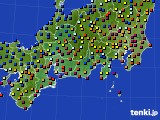 東海地方のアメダス実況(日照時間)(2015年07月28日)