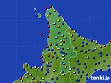 2015年07月28日の道北のアメダス(日照時間)