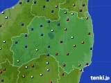 2015年07月28日の福島県のアメダス(日照時間)