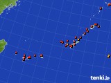 2015年07月30日の沖縄地方のアメダス(気温)