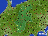 2015年07月30日の長野県のアメダス(気温)