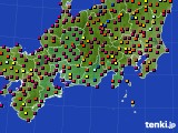 東海地方のアメダス実況(日照時間)(2015年07月31日)