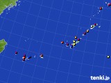 沖縄地方のアメダス実況(日照時間)(2015年08月01日)