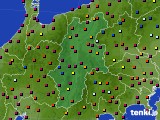 長野県のアメダス実況(日照時間)(2015年08月02日)