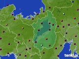 2015年08月02日の滋賀県のアメダス(日照時間)