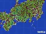 東海地方のアメダス実況(日照時間)(2015年08月03日)