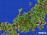 北陸地方のアメダス実況(日照時間)(2015年08月04日)