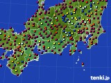 東海地方のアメダス実況(日照時間)(2015年08月04日)