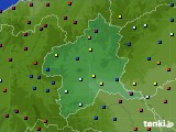 2015年08月04日の群馬県のアメダス(日照時間)