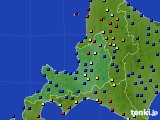 道央のアメダス実況(日照時間)(2015年08月06日)
